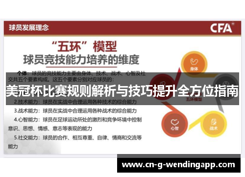 美冠杯比赛规则解析与技巧提升全方位指南