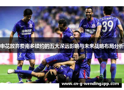 申花放弃费南多续约的五大深远影响与未来战略布局分析 申花放弃费南多续约的五大深远影响与未来战略布局分析